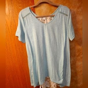 Soft Aqua long/short tunic